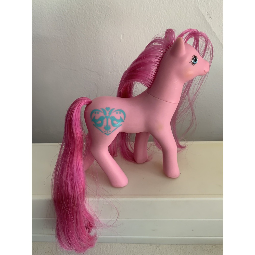 Vintage My Little Pony G1 Dainty 1988 Sweetheart Sister‎ Ponies Pink MLP Flowers